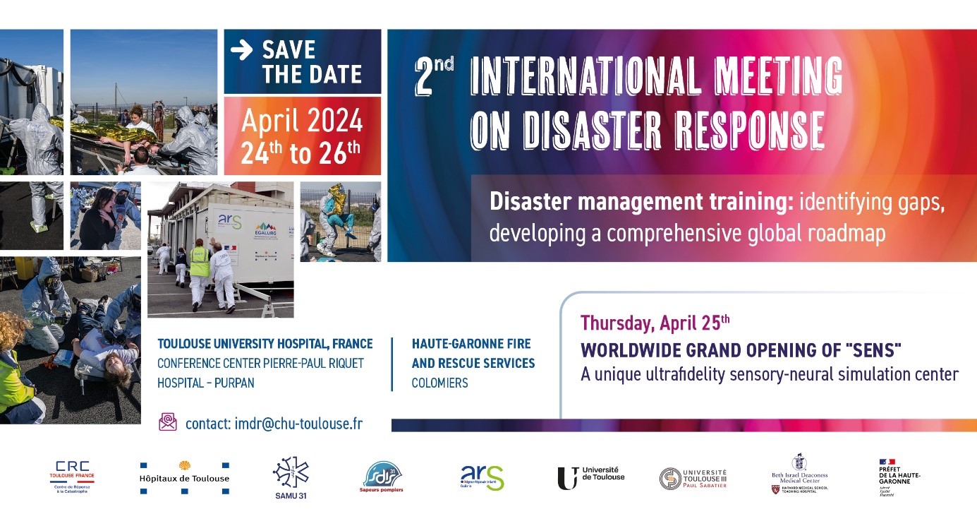 2e Journées Internationales de catastrophe 24 avril Toulouse