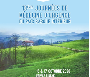 Rendez vous au congrès à St Palais en octobre 2026